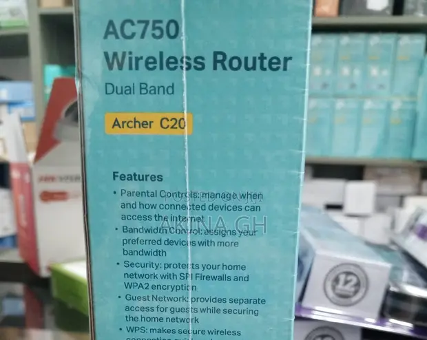 Tp-Link Ac750 Wireless Dual Band Router Archer C20 3