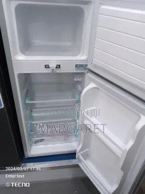 Nasco 110 Littres Double Door Fridge