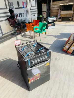 Extremely Quality Volcano 50x50 4 Gas Burner + Glass Lid.