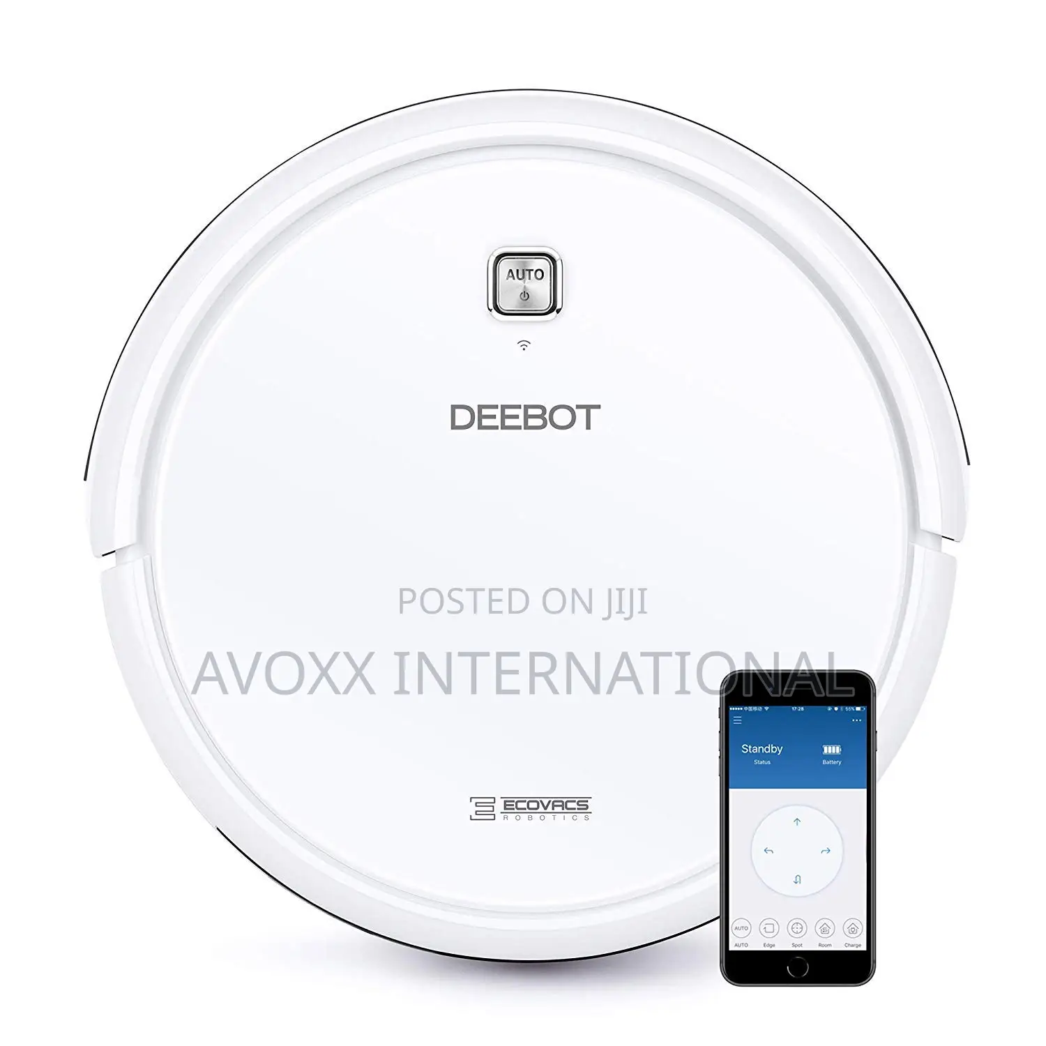 Ecovacs Deebot N79w Robot Vacuum Cleaner W/Max Power Suction