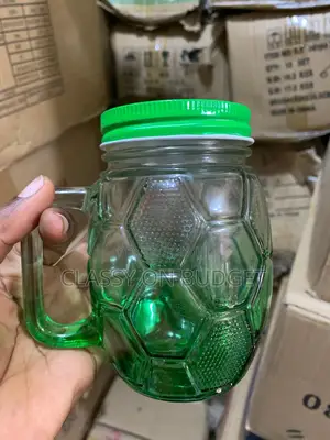 Mason Jar With Straw