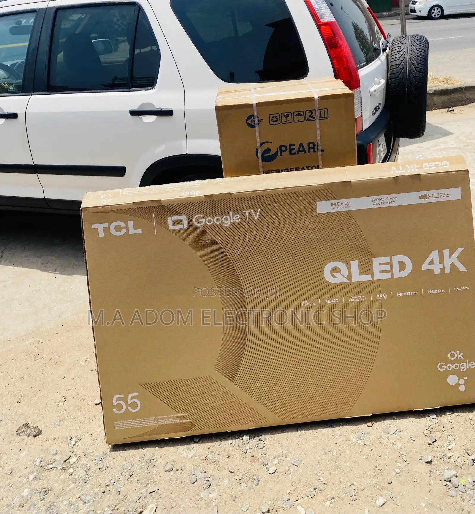 Brand New TCL 55c645 55 Inch Ultra HD Smart Qled Tv.