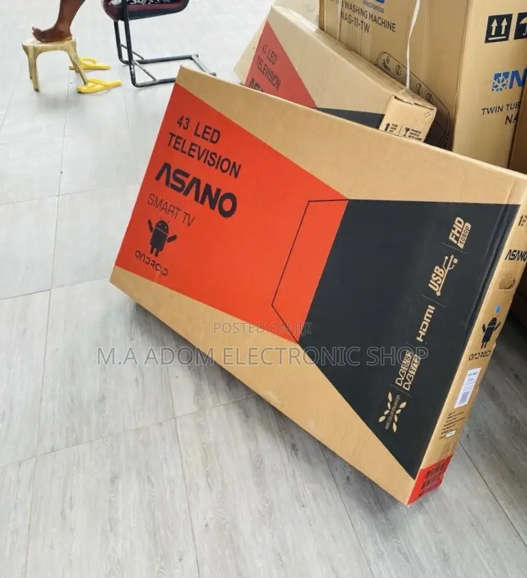 Purchase Quality Asano 43 Inch Digital Satellite Smart Tv.