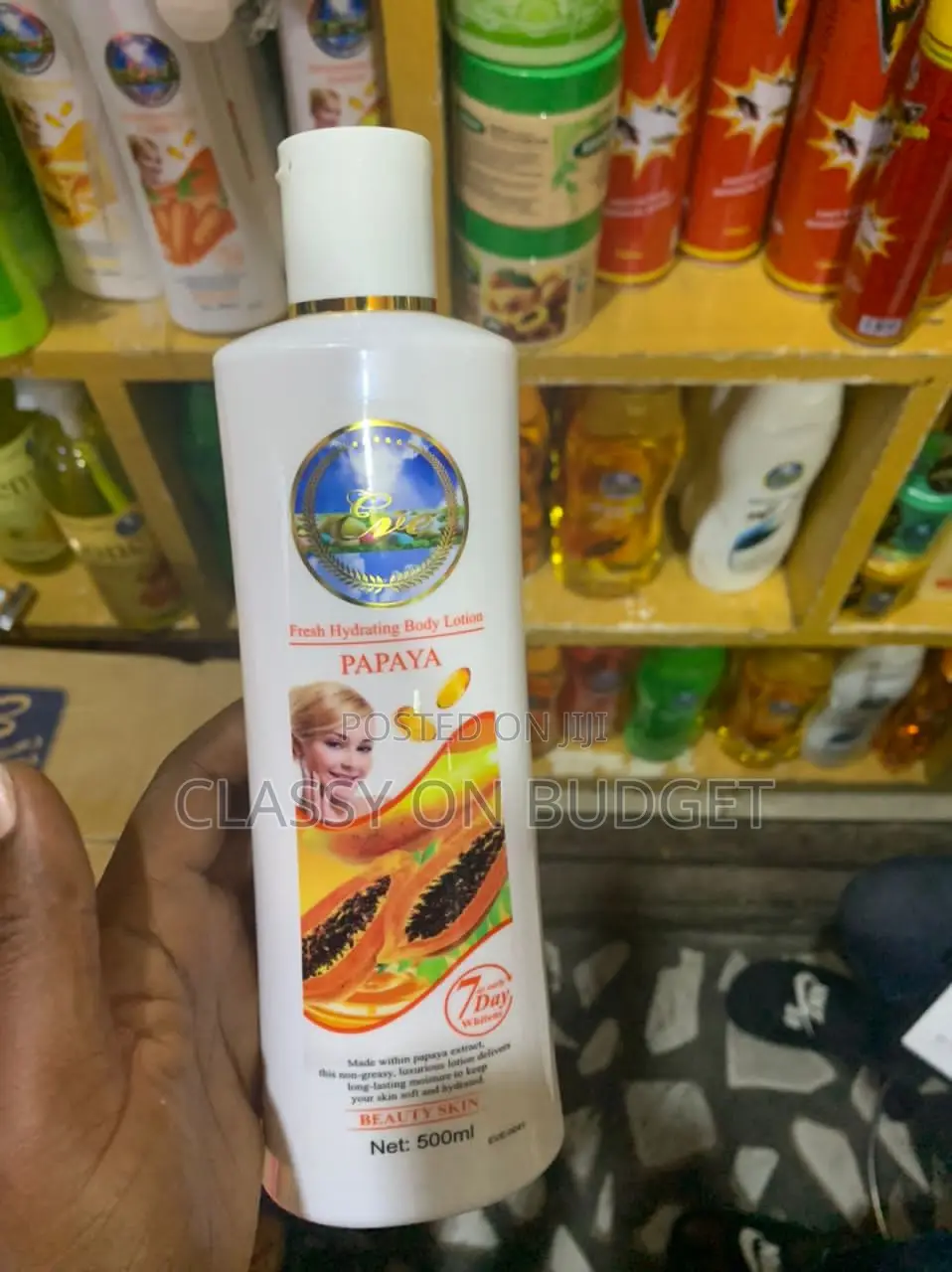 Eve Body Lotion Aloe, Carrot, Papaya, Honey in Adenta Bath & Body