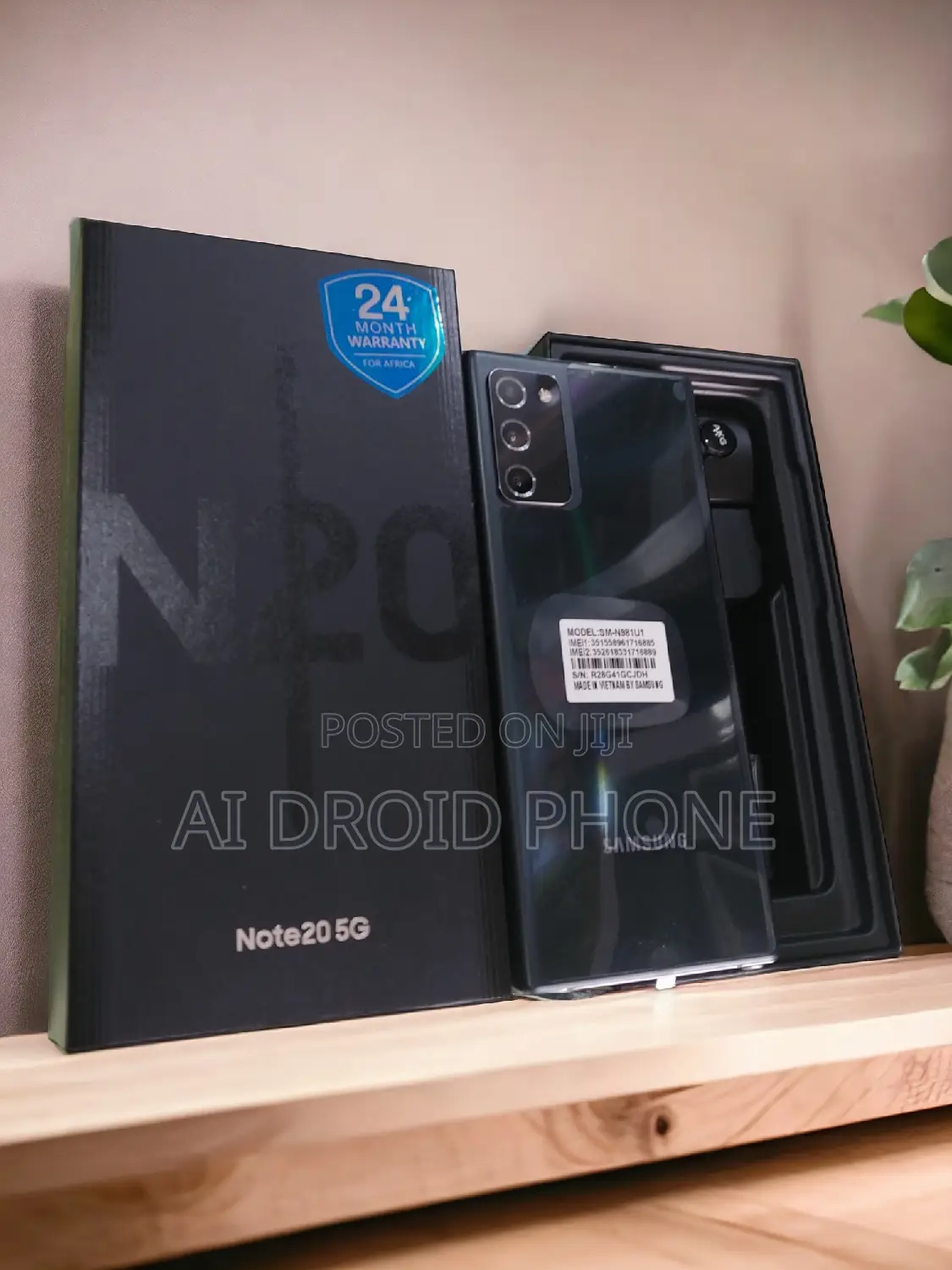 New Samsung Galaxy Note 20 5G 128 GB