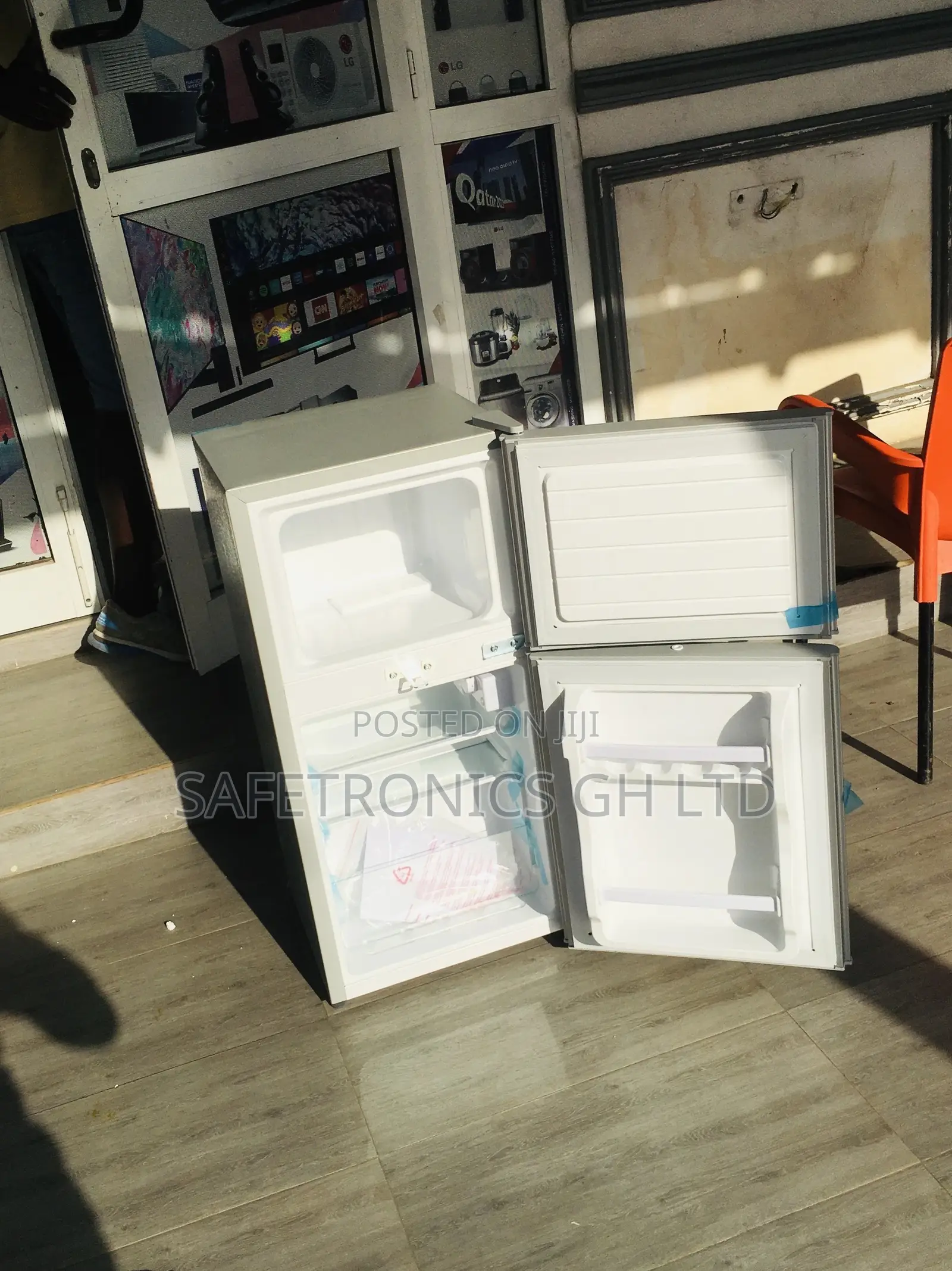 Nasco Topfreezer Nasf2-120 Doubledoor Gray 90 Liters Fridge