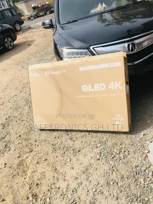 C635 TCL Black Glossy Electric 55 Inches Smart Qled Tv