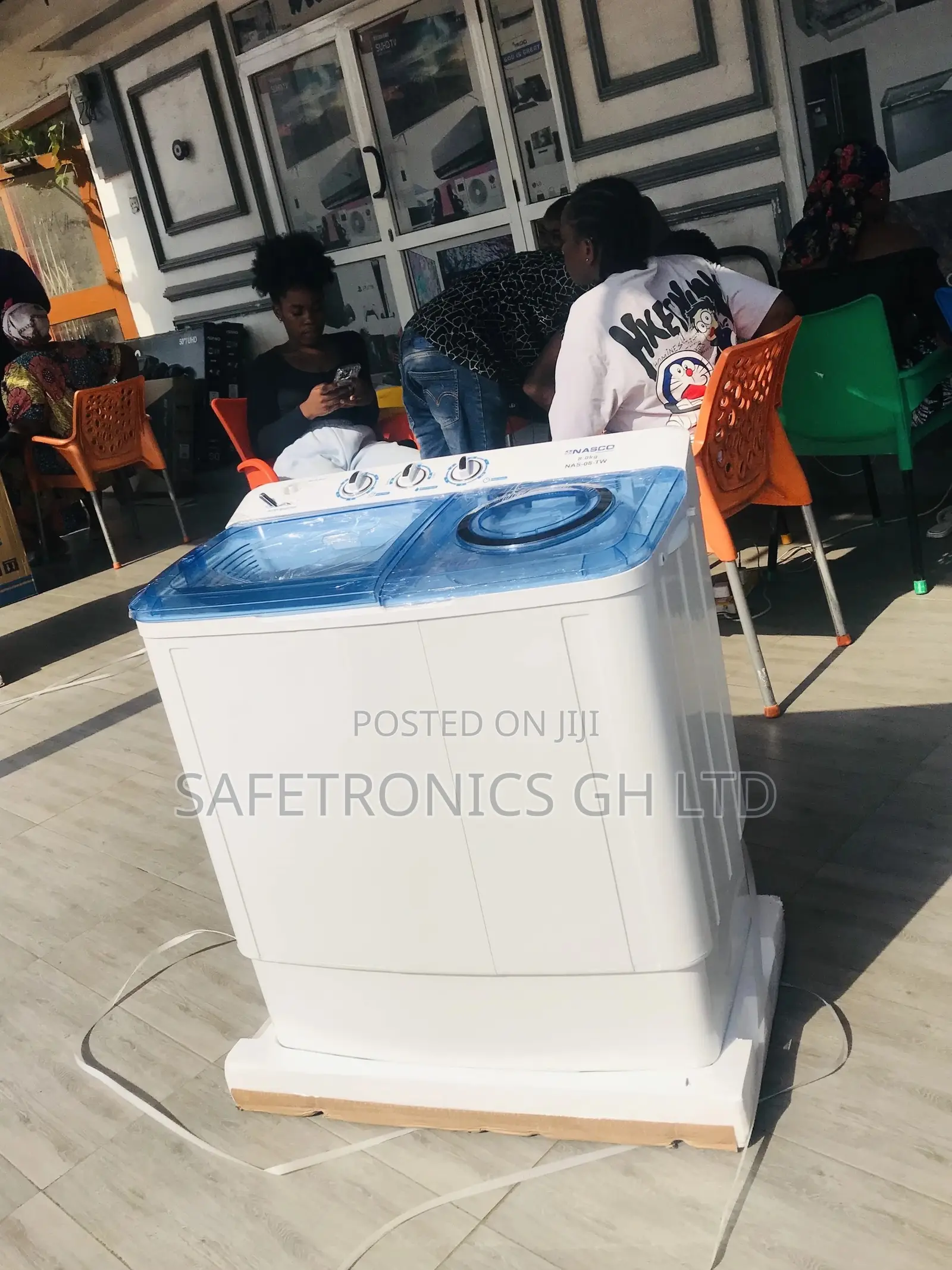 Topload Nasco 8kg Washingmachine Semiutomatic Lastest