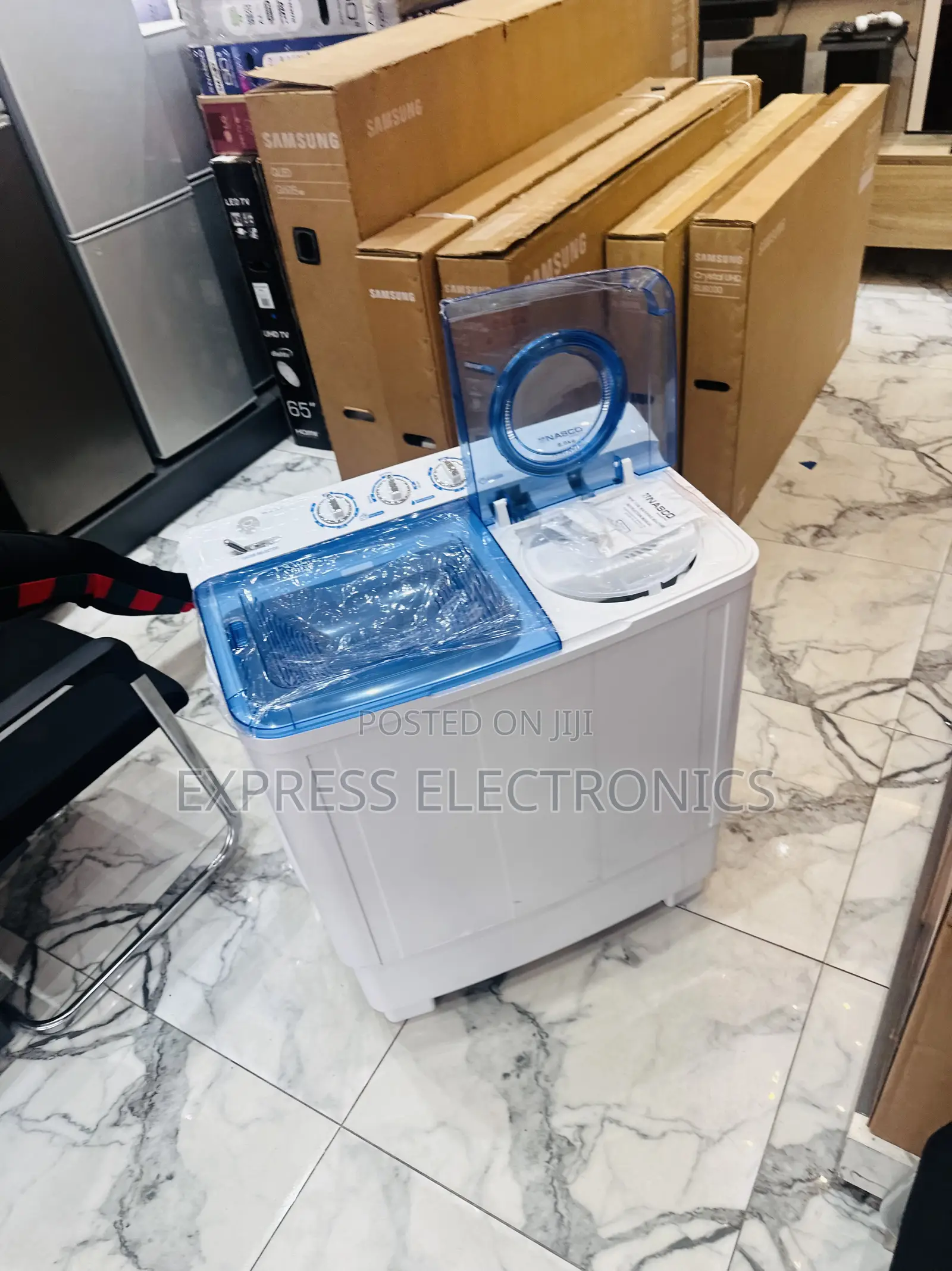 Eco Friendly Washing Machine Nasco 8kg Topload Twintub