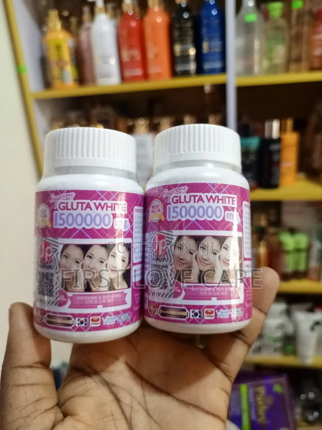 Gluta White 1500000mg With Verification Code.