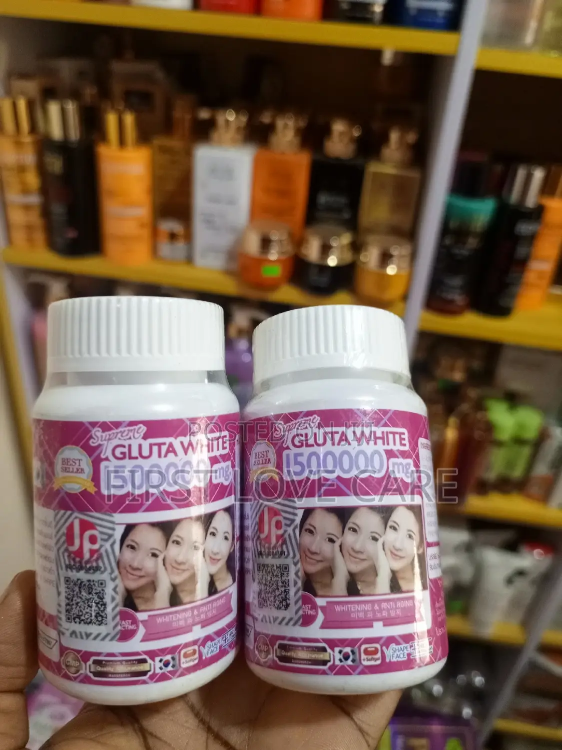 Gluta White 1500000mg With Verification Code.