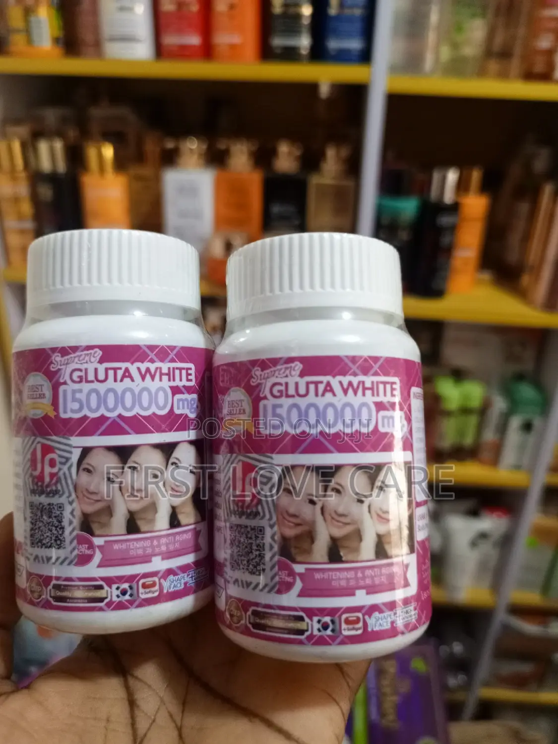 Gluta White 1500000mg With Verification Code.