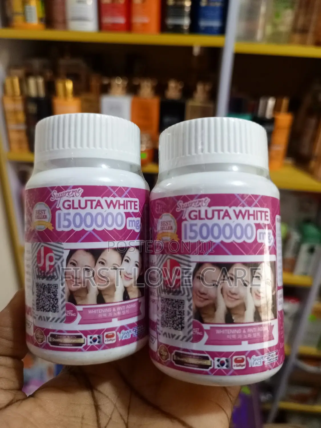 Gluta White 1500000mg With Verification Code.