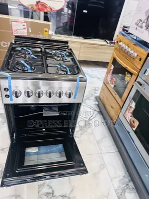 Tempered Glass Lid Gas Cooker Oven Grill 50/60 4burner