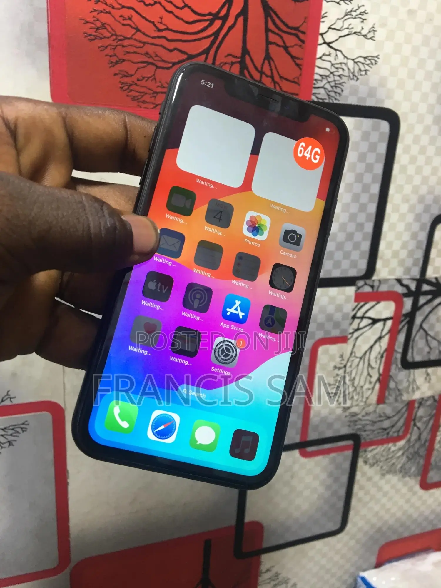 New Apple iPhone XR 64 GB Black