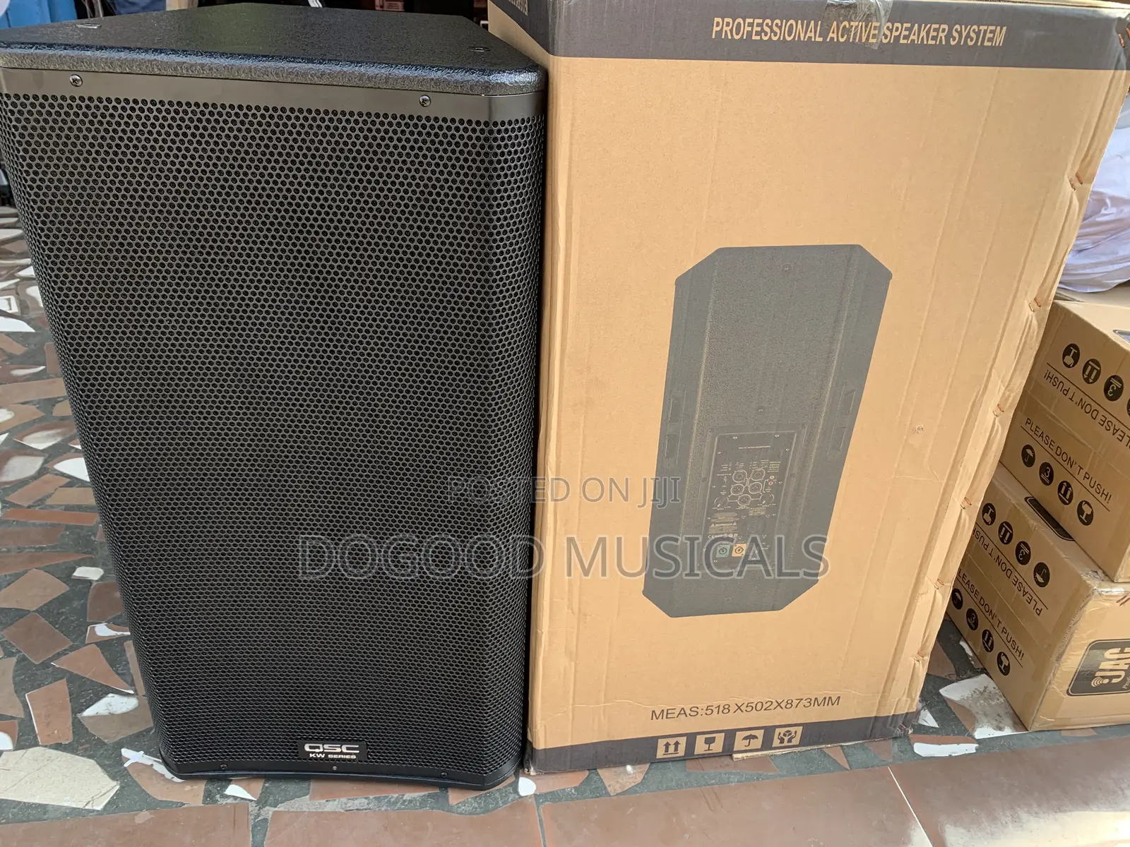 QSC 15inch ACTIVE SPEAKERS(Monitors)Pair