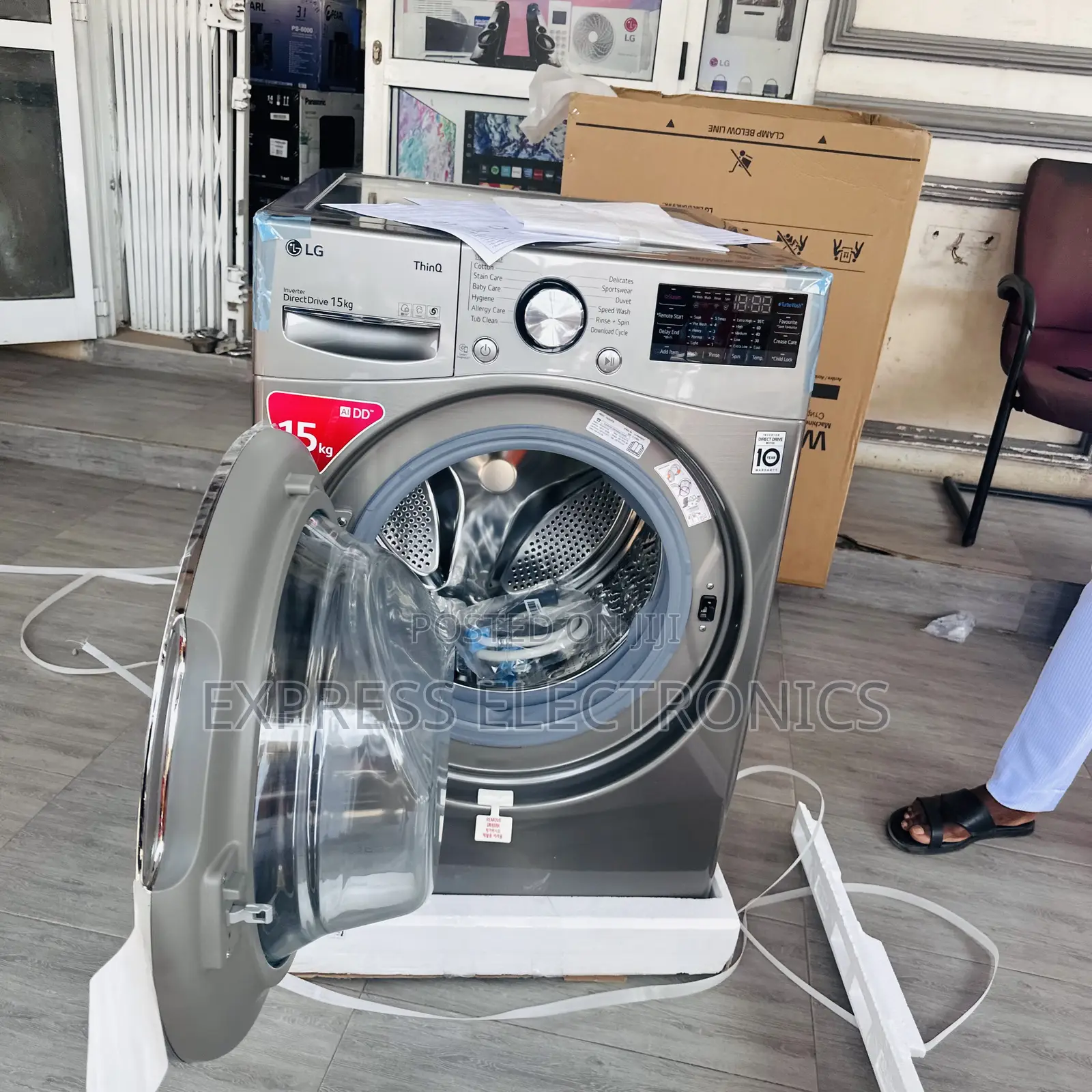 Best Buy for Less F0L9DGP2S 15kg Frontload Washing Machine