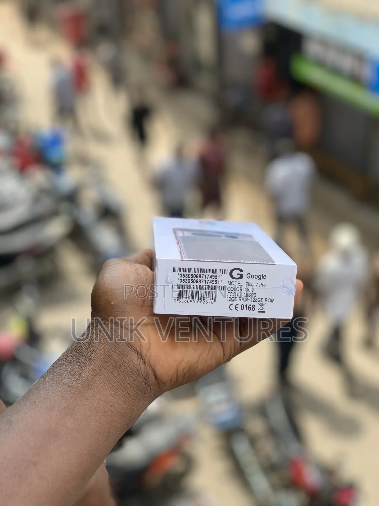 New Google Pixel 7 Pro 128 GB Gold