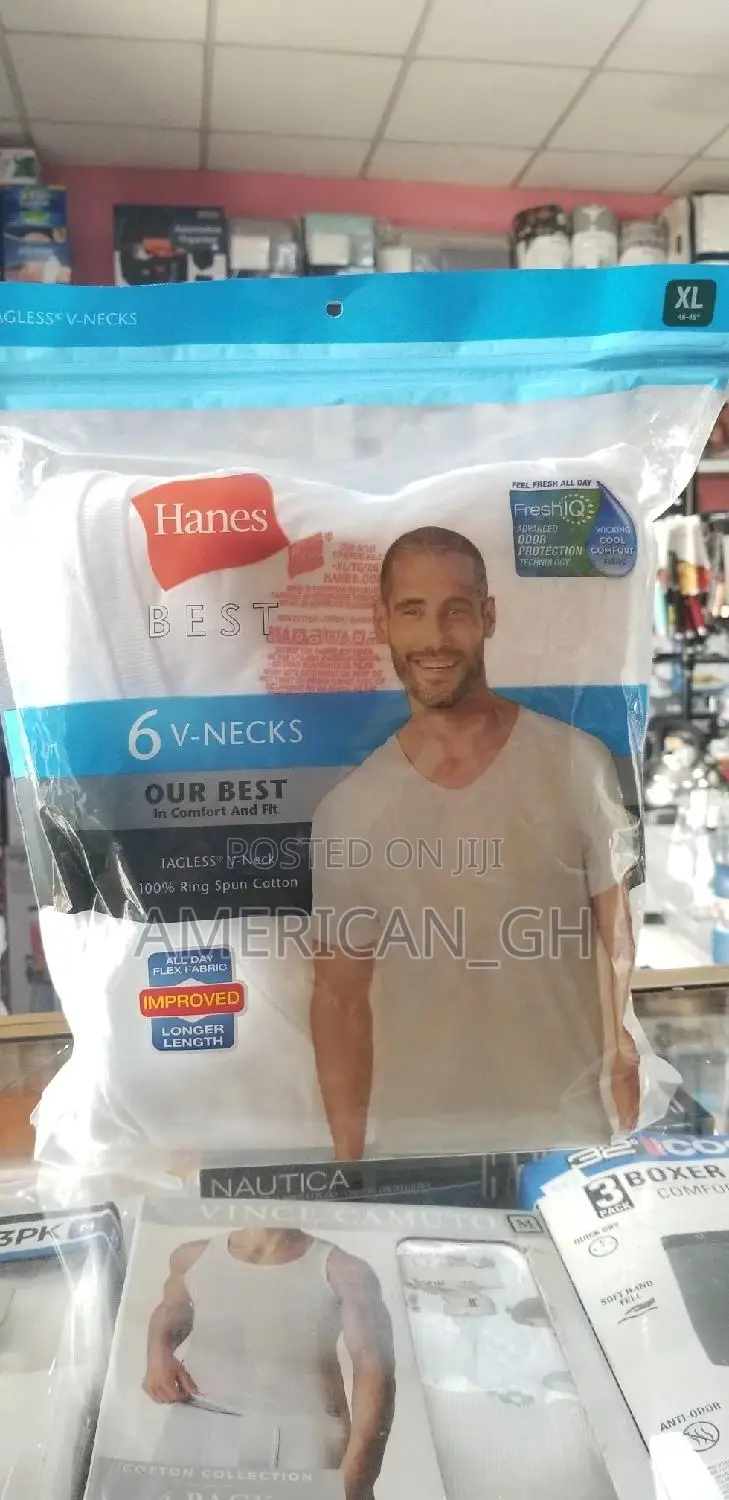 Hanes 6 Pieces v-Neck (Xl)