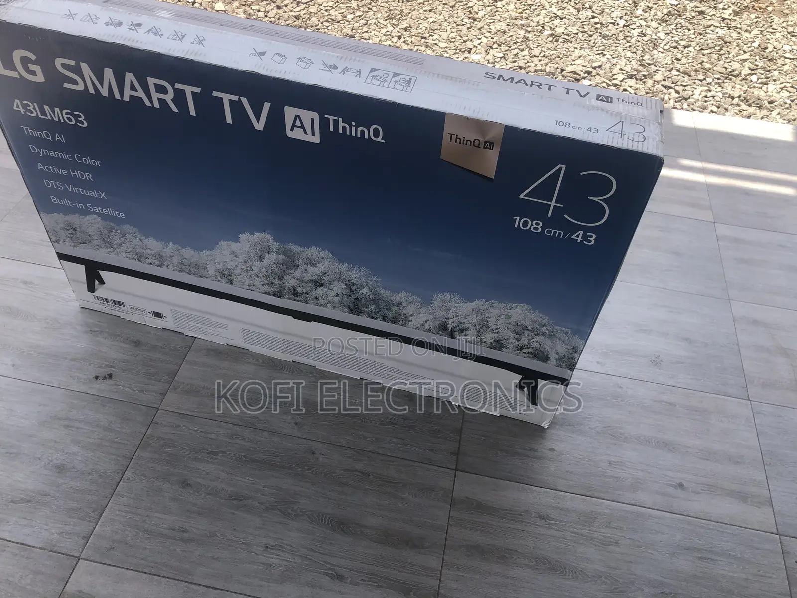 Quad CORE Processor W/Ai Thinq LG 43lm6300pvb LED Smart TV