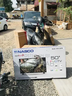 Brand New Nasco 50 Inch Full HD Electric Led Tv(Black)