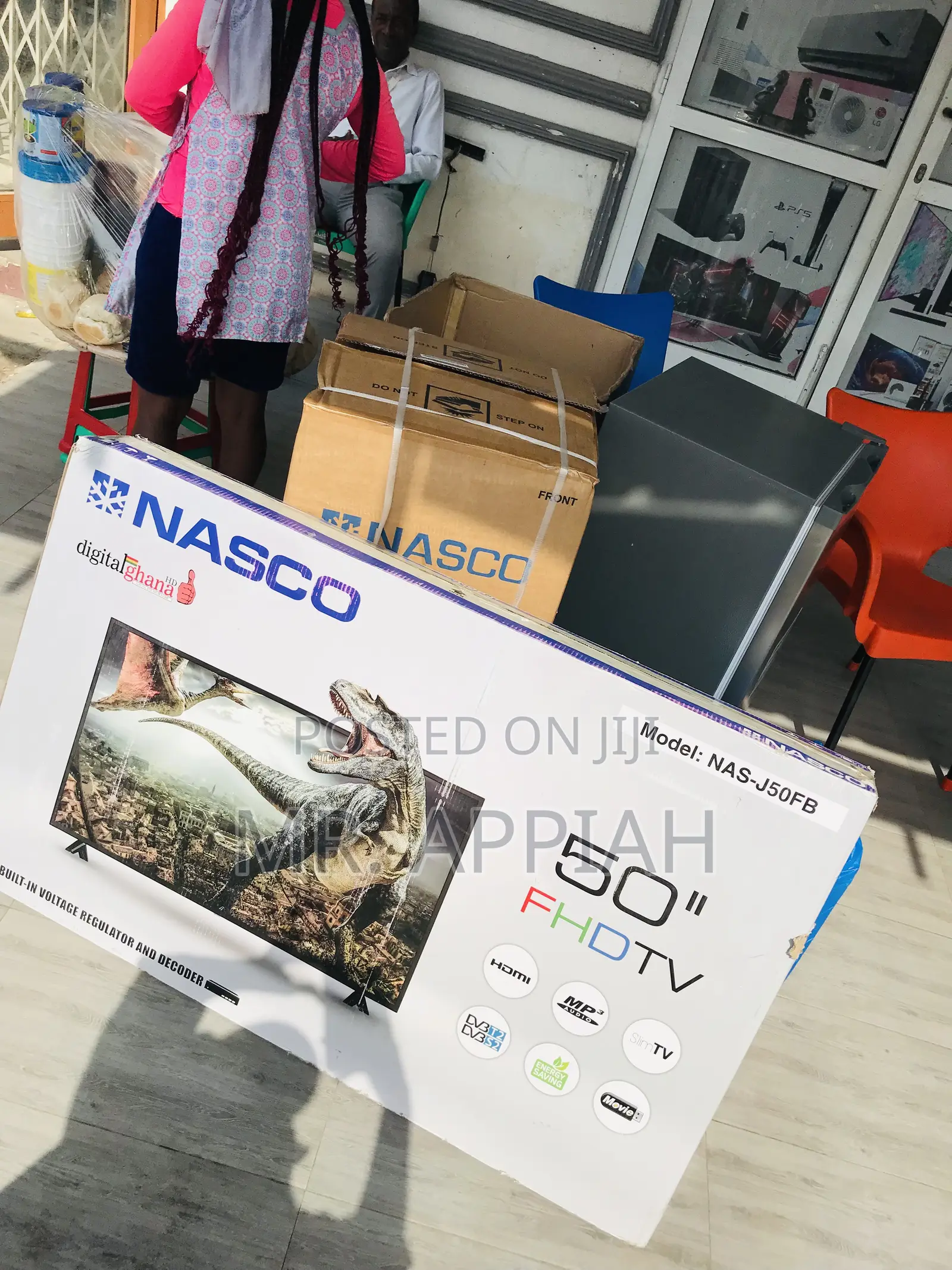 Shop Nasco 50 Inch Full HD Digital Satellite Electric Tv.