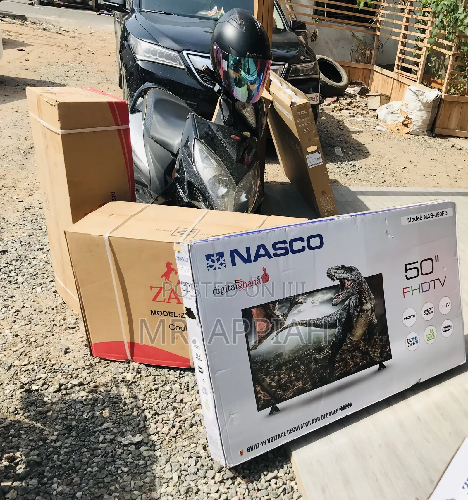 Shop Reliable Nasco 50”Full HD Satellite Electric Tv(Black)