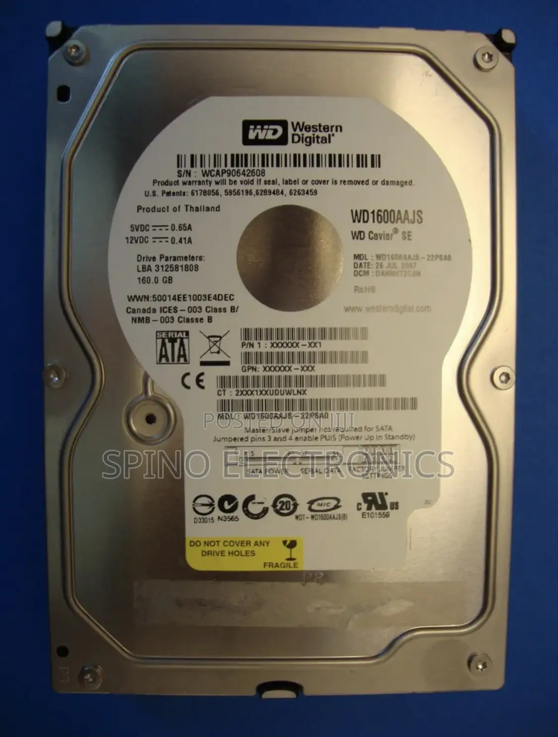 Storage Hard Drive(160gb)