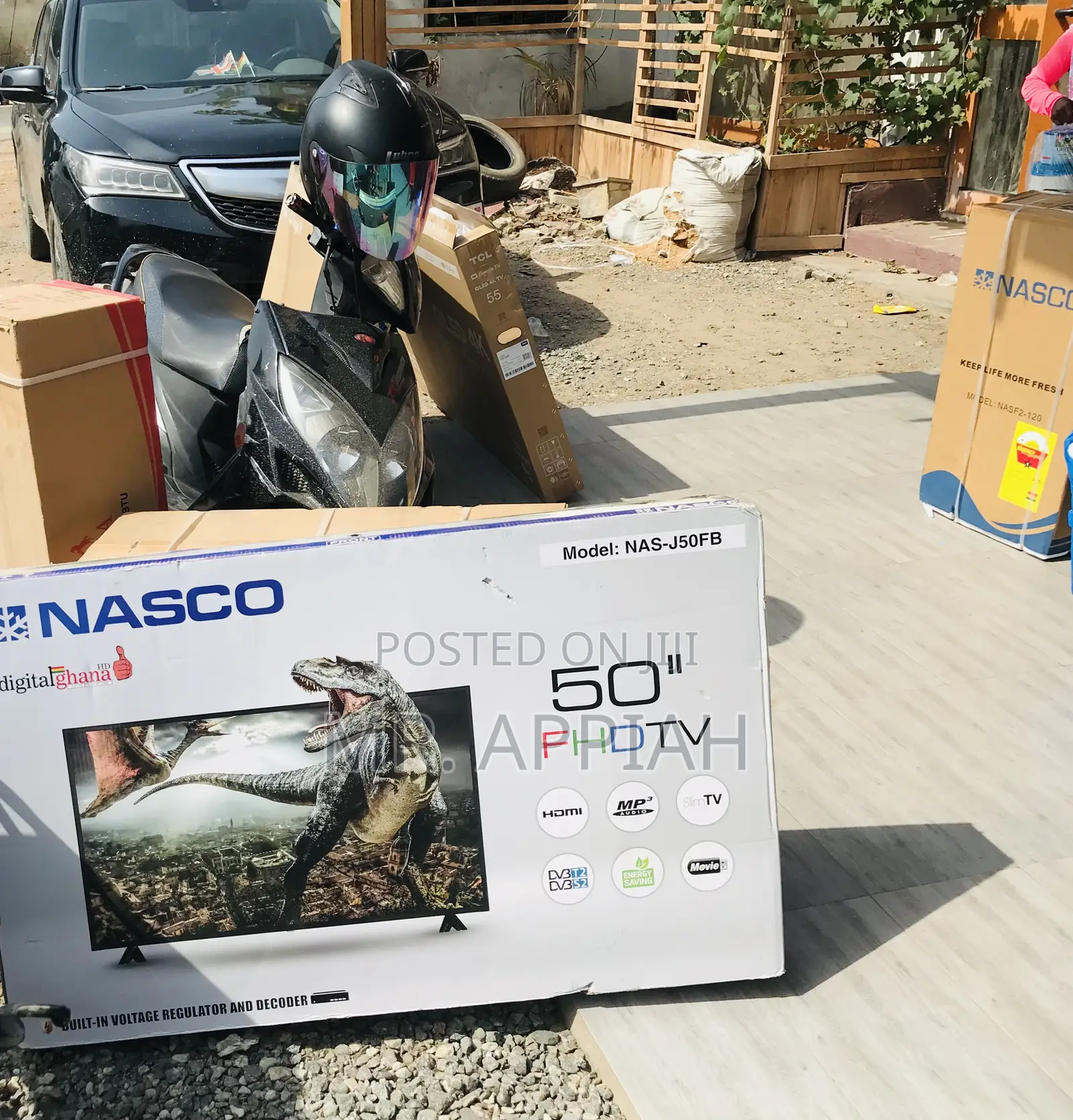 Buy Affordable Nasco 50” Full HD Electric Led Tv(Black).