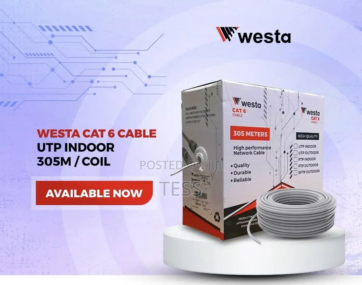 Westa Cat6 Network Cable 305m Indoor