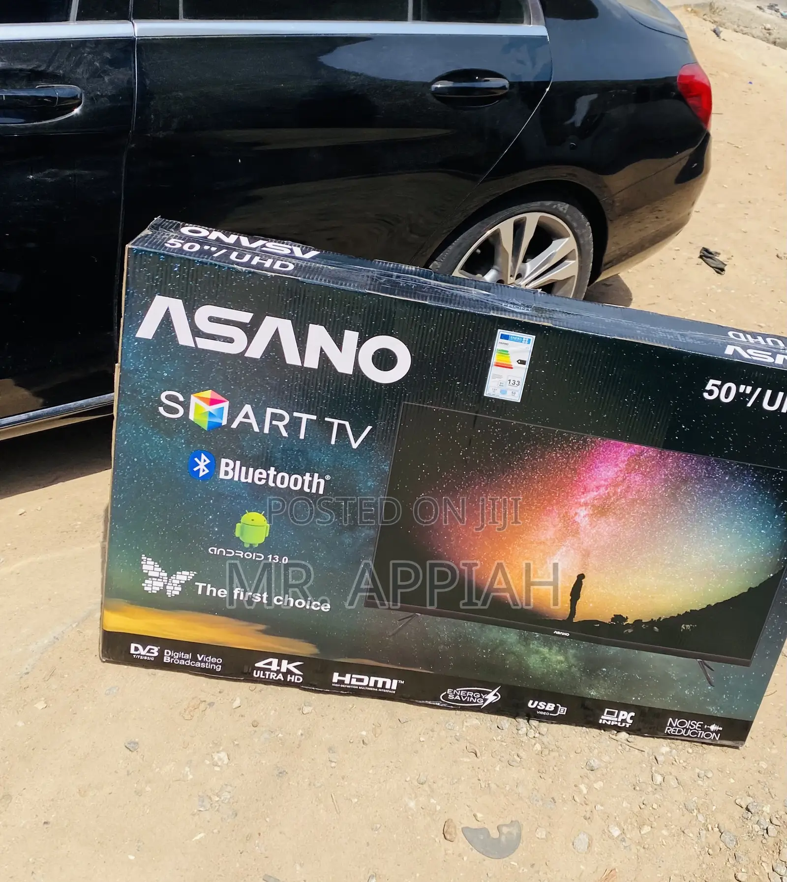Affordable Asano 50 Inch Digital Satellite Electric Tv.
