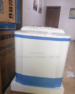 Nasco 7kg Top Load 3-in-1 Semi Automatic Washing Machine