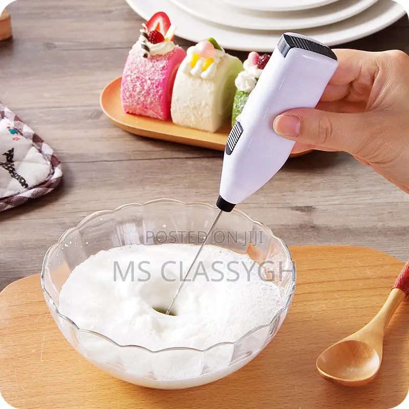 Electric Whisk Mixer Stirrer Egg Beater Kitchen Handheld Mil