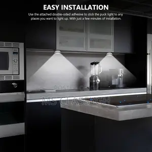 3pcs Remote Led Tap Light Wall Lights Support Dimming Night