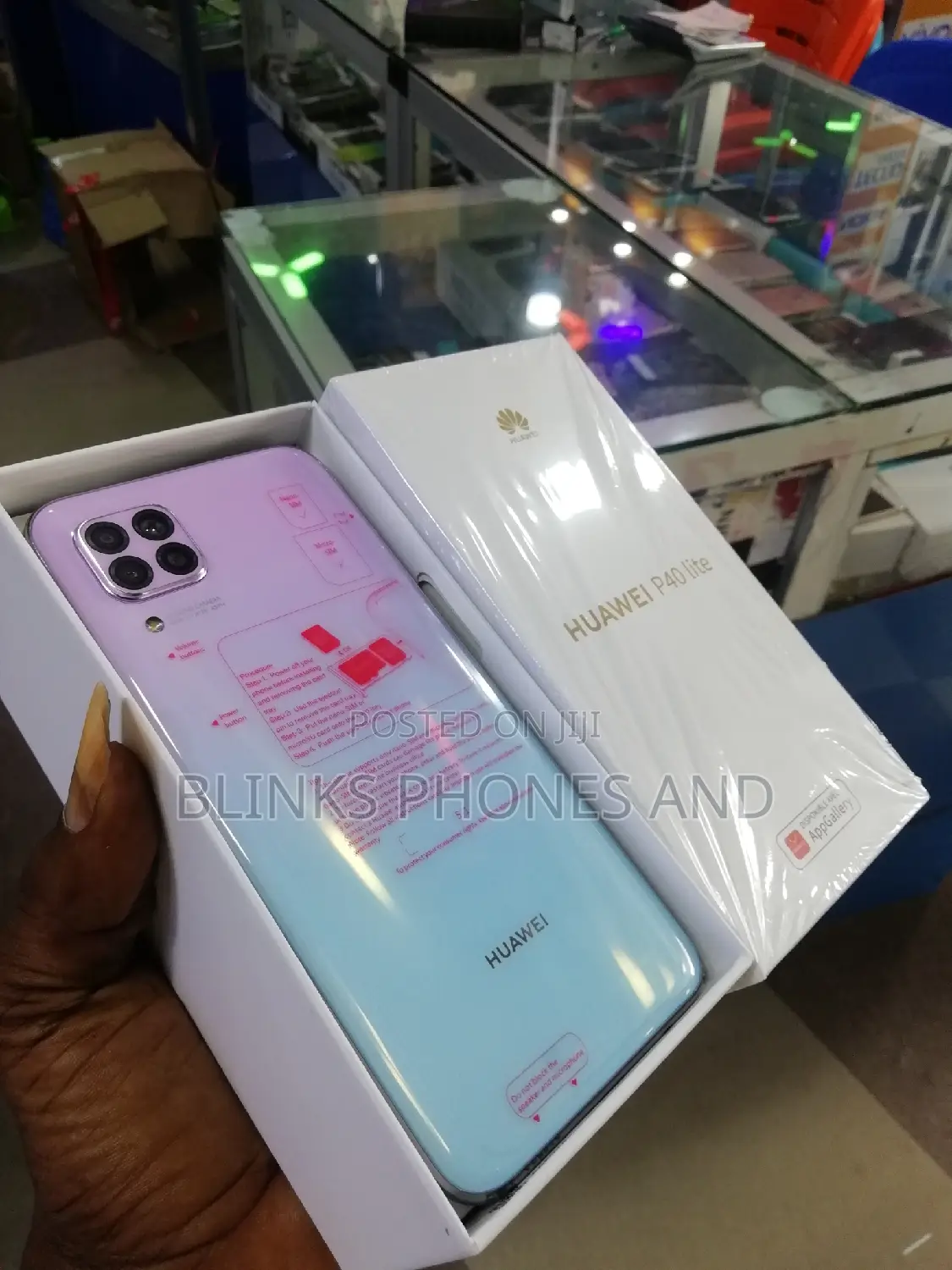 New Huawei P40 lite 5G 128 GB Blue