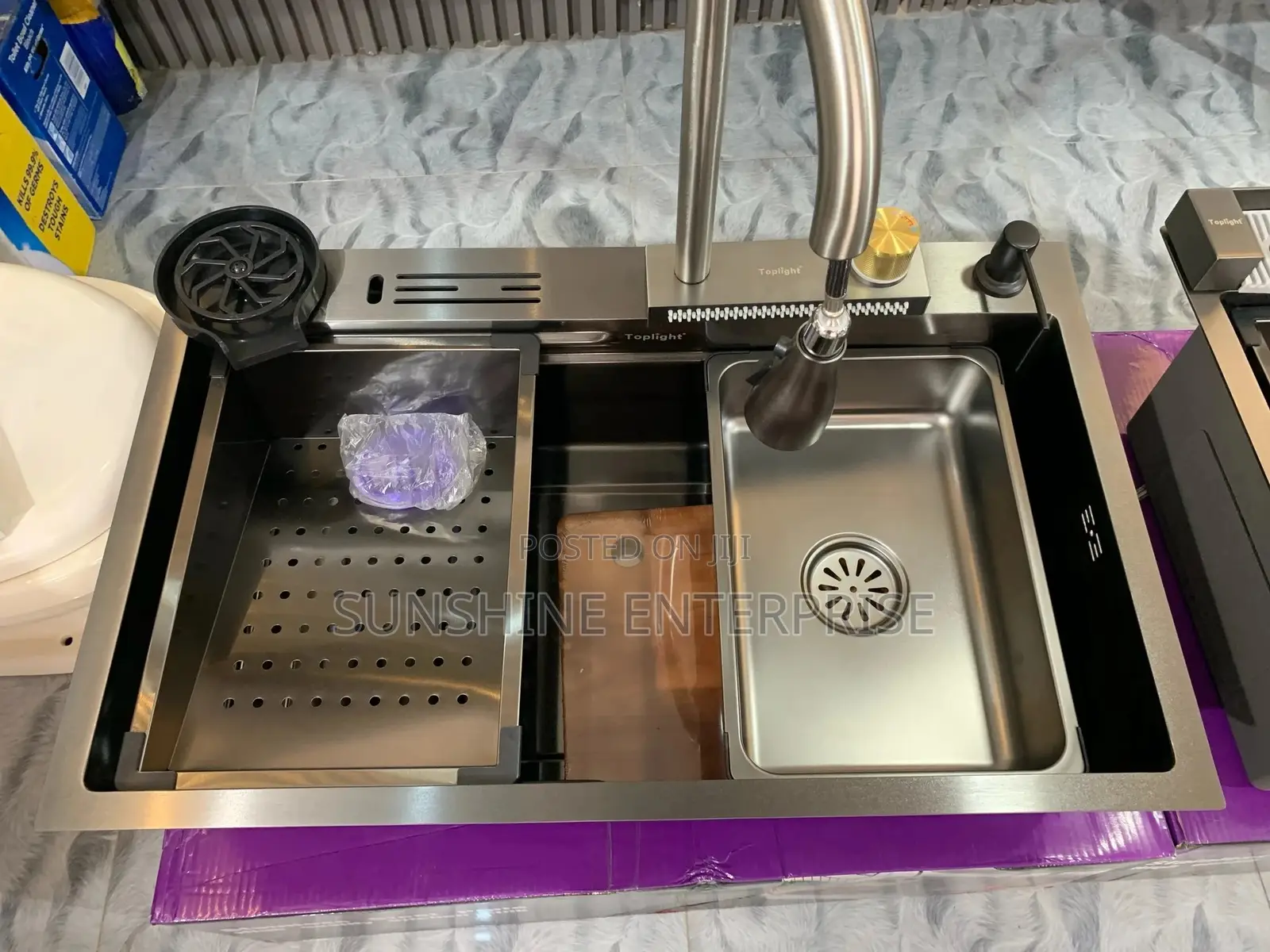 Waterfall Kitchen Sink