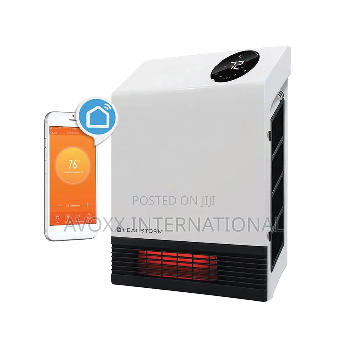 Heat Storm Hs-1000-Wx- Infrared Wi-Fi Heater,White