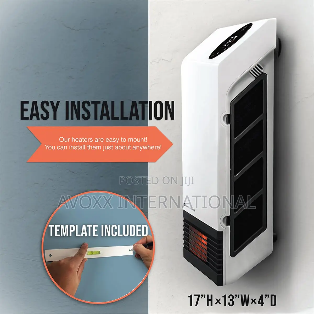 Heat Storm Hs-1000-Wx- Infrared Wi-Fi Heater,White