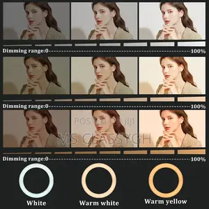 22inch Dimmable Led Ring Light With 2M Tripod + Bag