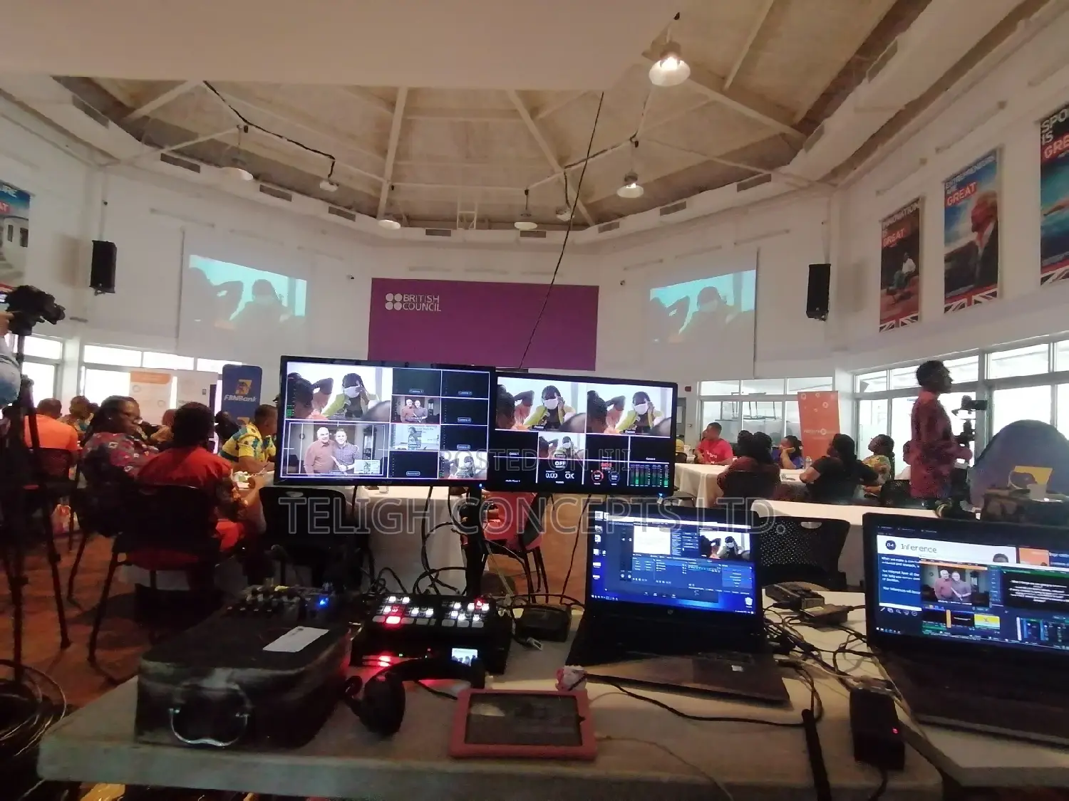 4 Camera Video Production Livestreaming Sevices