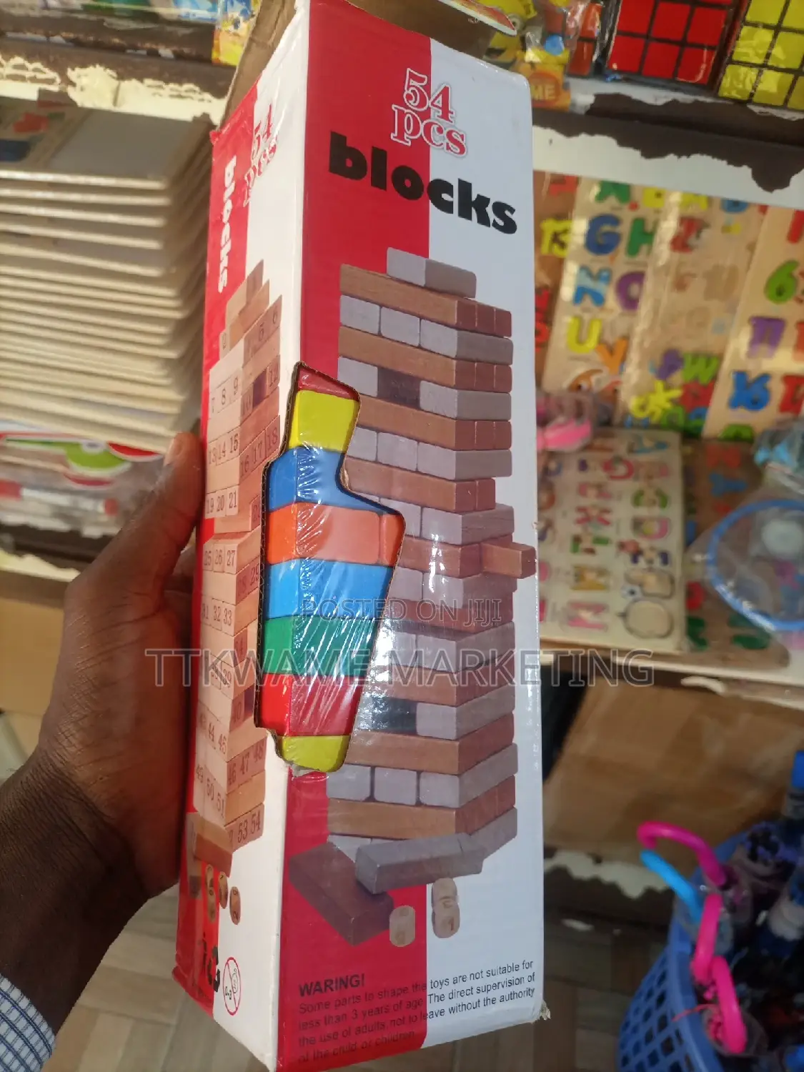 Plane Jenga Blocks
