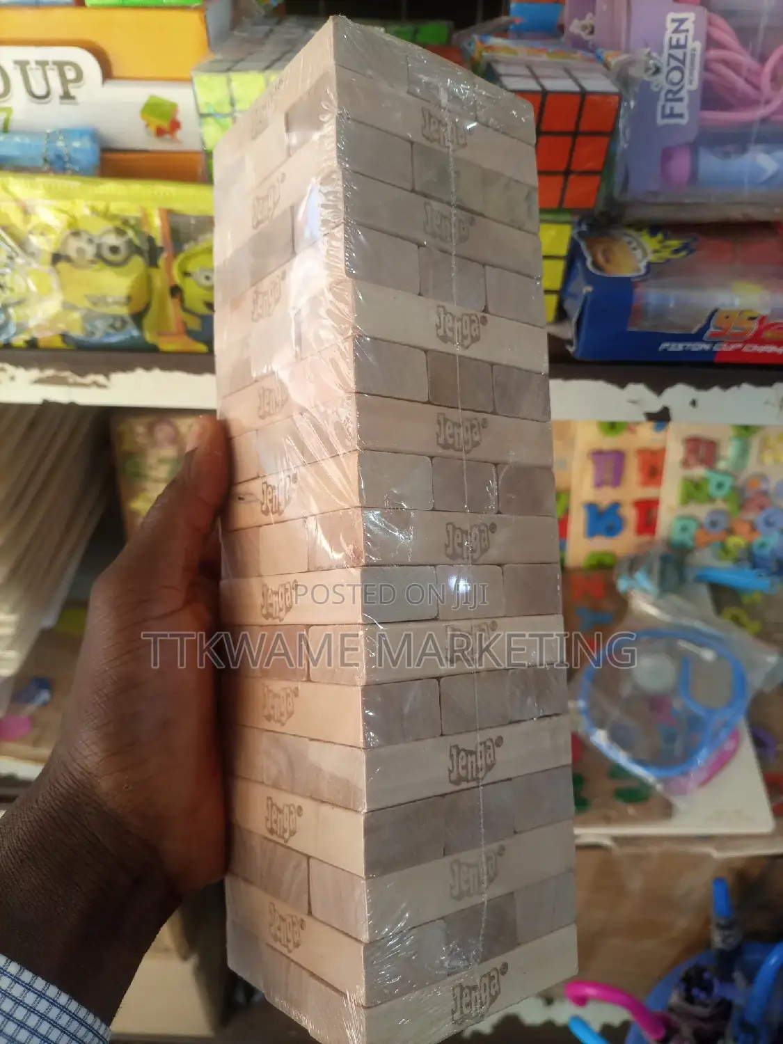Plane Jenga Blocks