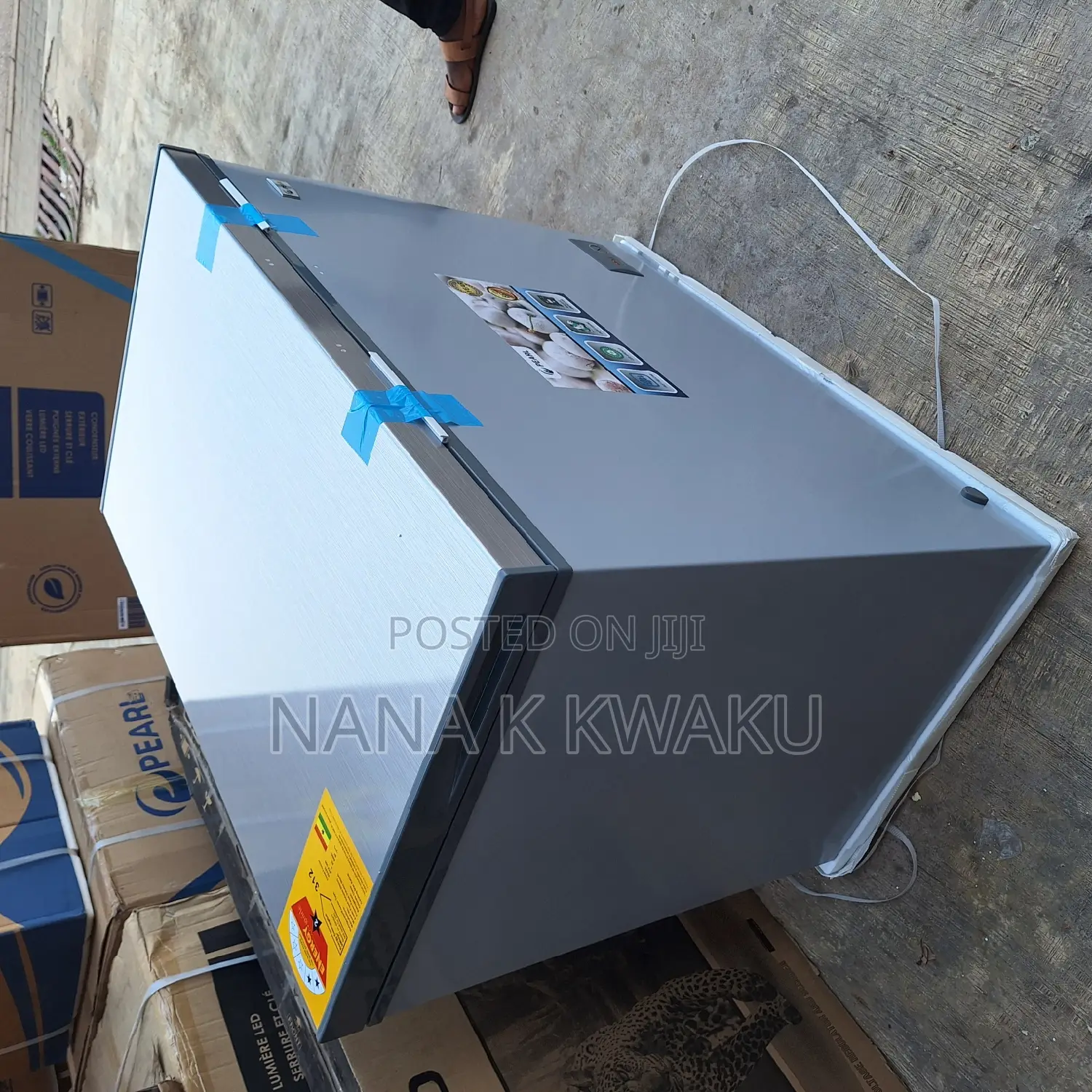 Deep Freezer_silver Colour_pearl 250litres