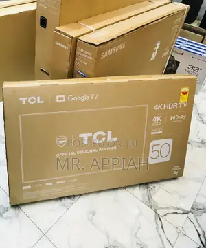 Purchase Classic TCL 50” 50P635(Black) HDR Smart Tv.