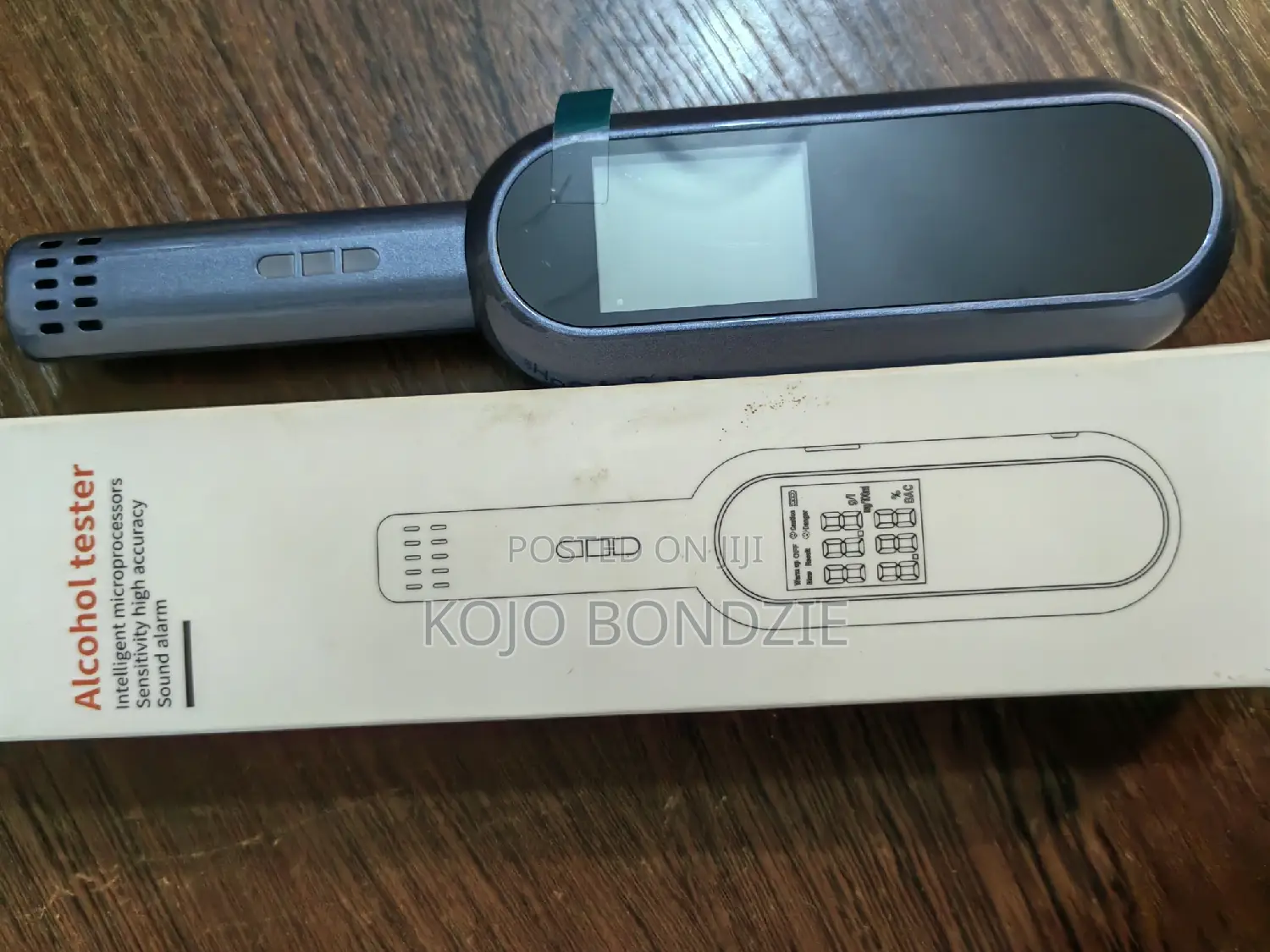 Portable Alcohol Tester (Breathalyzer)