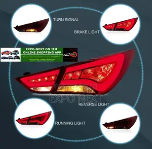 Hyundai Sonata Tail Lights Led Pair 2012-2015