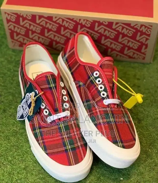 Checkered Vans