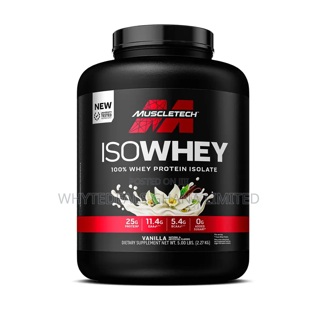 Muscletech Usa 5lbs Isowhey Protein Isolate- Sugar Free 2025