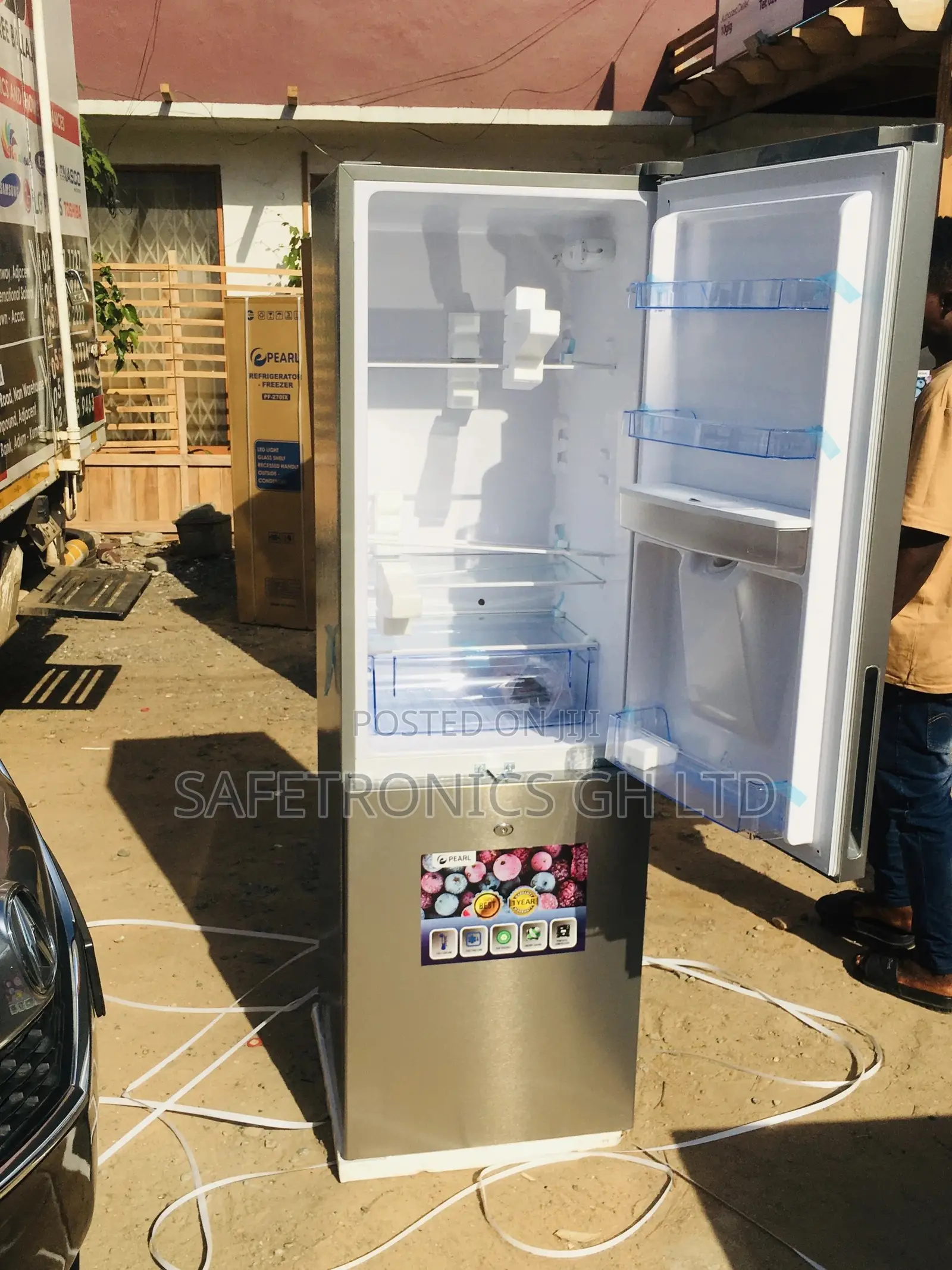 PF-330 Pearl Doubledoor Bottomfreezer 251 Liters Fridge
