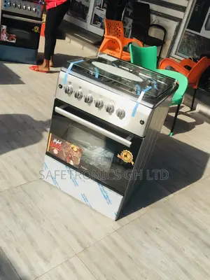 Glass Lid 4 Gas Cooker Oven With Grill 60x60 Ferre